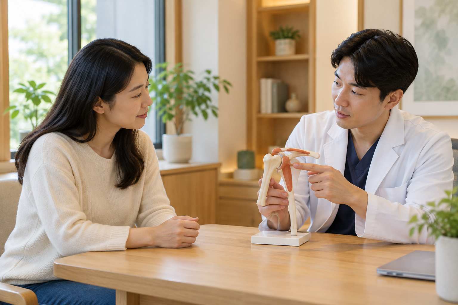 제주 어깨통증 한의원 — 어깨 상담에 관한 AI 설명용 이미지